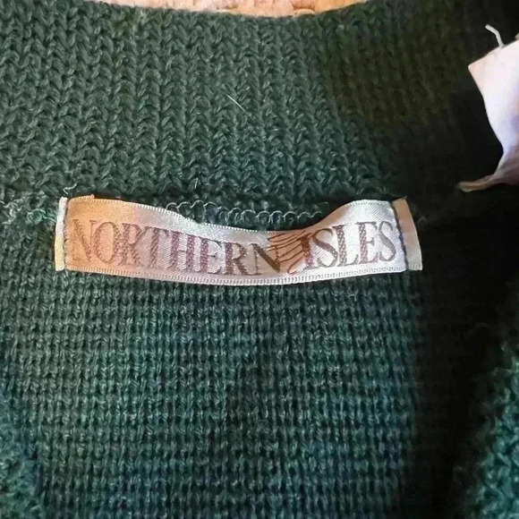 Vintage  Women’s Northern Isles Knit Zip Up Sweater Size XL - Picture 3 of 5
